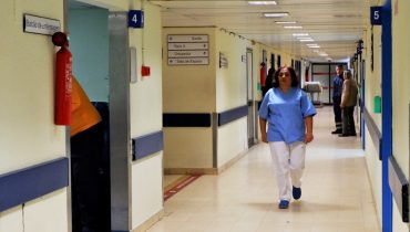 Urgência do Hospital de Faro no dia 8 de Janeiro