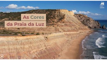 as cores da praia da luz