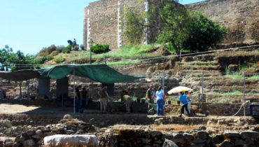 escavação castelo mértola