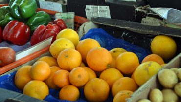 Laranja, a rainha do evento