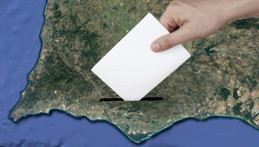 mapa algarve eleições