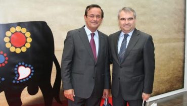 presidentes de Albufeira e Badajoz