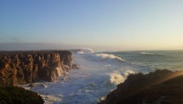 temporal na costa vicentina